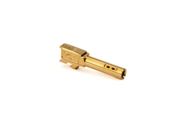 Image of Zaffiri Precision Side Ported Glock 43X 9mm Luger Non-Threaded Pistol Barrel, 3.06in, 1-10 RH Twist, PVD, Gold, BA-G43-SP-GLD