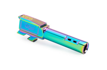 Image of Zaffiri Precision Side Ported Glock 43X 9mm Luger Non-Threaded Pistol Barrel, 3.06in, 1-10 RH Twist, PVD, Spectrum, BA-G43-SP-SPC
