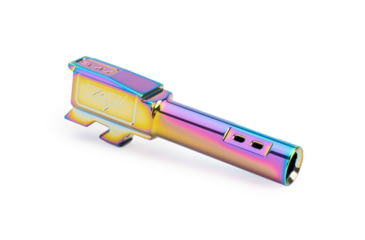 Image of Zaffiri Precision Side Ported Glock 43X 9mm Luger Non-Threaded Pistol Barrel, 3.06in, 1-10 RH Twist, PVD, Spectrum, BA-G43-SP-SPC