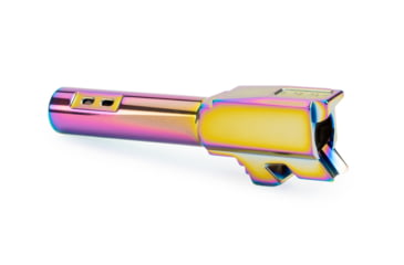 Image of Zaffiri Precision Side Ported Glock 43X 9mm Luger Non-Threaded Pistol Barrel, 3.06in, 1-10 RH Twist, PVD, Spectrum, BA-G43-SP-SPC