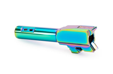 Image of Zaffiri Precision Side Ported Glock 43X 9mm Luger Non-Threaded Pistol Barrel, 3.06in, 1-10 RH Twist, PVD, Spectrum, BA-G43-SP-SPC