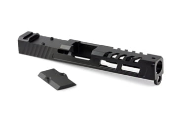 Image of Zaffiri Precision ZPS2 Glock 17 Gen 1-3 9mm Luger Pistol Slide, Black, SL-G17G3-ZPS2-RMR-BLK