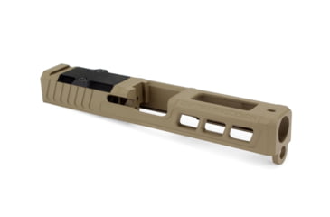 Image of Zaffiri Precision ZPS3 Glock 19 Gen 3, Ruger RXM 9mm Luger Pistol Slide, Flat Dark Earth, SL-G19G3-ZPS3-RMR-FDE