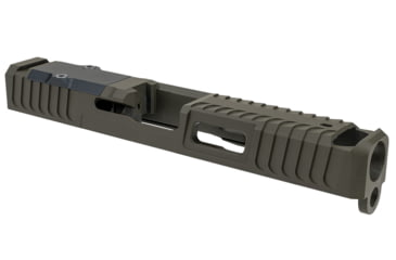 Image of Zaffiri Precision ZPS.IBS Custom Slide Fits Glock 17 Gen 3 OD Green 17-4 Stainless Steel, ZPS.B.17.OD