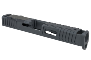 Image of Zaffiri Precision ZPS.IBS Custom Slide Fits Glock 17 Gen 3 Sniper Gray 17-4 Stainless Steel, ZPS.B.17.SG