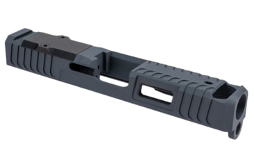 Image of Zaffiri Precision ZPS.IBS Custom Slide Fits Glock 43/43x Sniper Gray 17-4 Stainless Steel, ZPS.B.43.SG