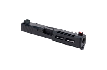 Image of Zaffiri Precision ZPS2 Glock 19 Gen 3 Complete Pistol Slide, Nitride, Black/Black, G19G3-ZPS2-RMR-BLK-FC-BN