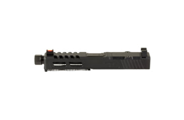 Image of Zaffiri Precision ZPS2 Glock 19 Gen 3 Threaded Complete Pistol Slide, Nitride, Black/Black, G19G3-ZPS2-RMR-BLK-TH-BN