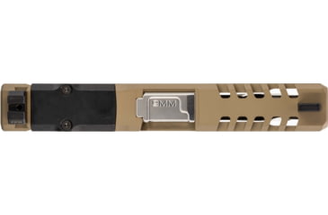 Image of Zaffiri Precision ZPS2 Glock 19 Gen 5 Complete Pistol Slide, Polished, Flat Dark Earth/Stainless, G19G5-ZPS2-RMR-FDE-FC-SS
