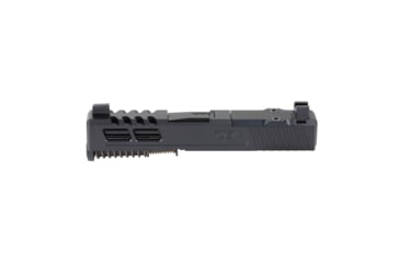 Image of Zaffiri Precision ZPS2 Glock 43X Complete Pistol Slide, Nitride, Black/Black, G43-ZPS2-RMSc-BLK-FC-BN