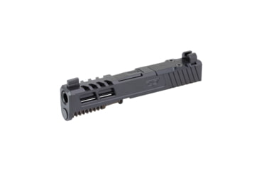 Image of Zaffiri Precision ZPS2 Glock 43X Complete Pistol Slide, Nitride, Black/Black, G43-ZPS2-RMSc-BLK-FC-BN