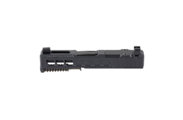 Image of Zaffiri Precision ZPS3 Ported Glock 43X Complete Pistol Slide, Nitride, Black/Black, G43-ZPS3-RMSc-BLK-TP-BN