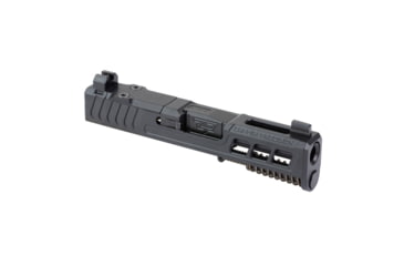 Image of Zaffiri Precision ZPS3 Ported Glock 43X Complete Pistol Slide, Nitride, Black/Black, G43-ZPS3-RMSc-BLK-TP-BN