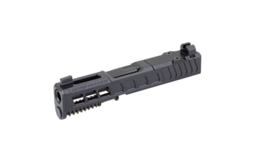 Image of Zaffiri Precision ZPS3 Ported Glock 43X Complete Pistol Slide, Nitride, Black/Black, G43-ZPS3-RMSc-BLK-TP-BN