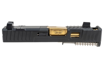Image of Zaffiri Precision ZPS.B Glock 43/43x Complete Pistol Slide, Black, ZPS.B.43.BLK.CU