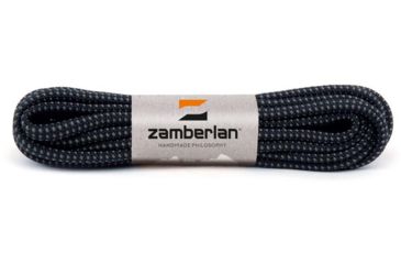 Image of Zamberlan Replacement Round Boot Laces, Black/Ash, 175 cm, LACERD-BKA-175