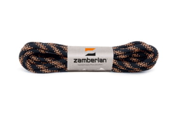 Image of Zamberlan Replacement Round Boot Laces, Black/Orange, 190cm, LACERD-BOR-190