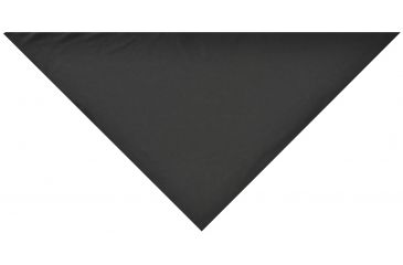 Image of Zan Headgear 3-in-1 Headband System Tie Back Bandana, Bamboo Charcoal, Black BH114
