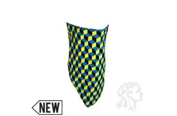 Image of Zan Headgear 3-In-1 Headwear, Fleece Lined, Cubes BVF140