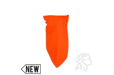 Image of Zan Headgear 3-In-1 Headwear, Fleece Lined, High Visibilty Orange BVF142