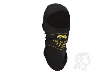 Image of Zan Headgear Balaclava Bamboo-Cotton Headwear, U.S. Army, Crest WBB701