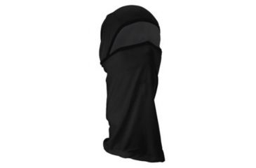 Image of Zan Headgear Balaclava MicroLUX Convertible Headwear, Black WB2114