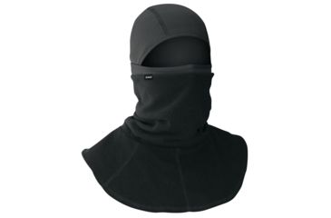 Image of Zan Headgear Balaclava Motley Tube, Polyester/Spandex, Black 1109261