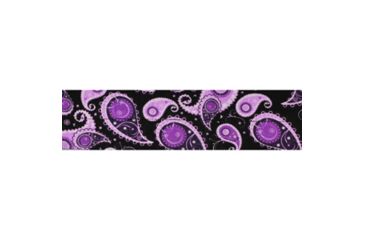 Image of Zan Headgear Cooldanna Headwear, Cotton, Purple Paisley DC555