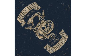 Image of Zan Headgear Deluxe Bandanna, Dagger Club, Multi, One Size Fits Most BD250