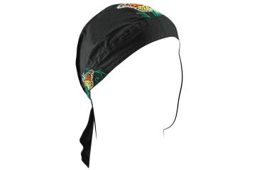 Image of Zan Headgear Flydanna Embroidered Butterflies Z680