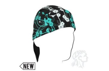 Image of Zan Headgear Flydanna Headwear Bamboo-Cotton, Flowers ZB003