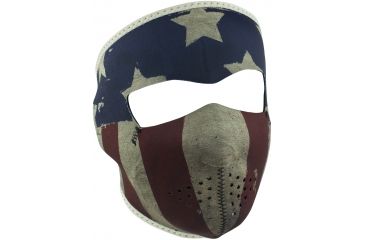 Image of Zan Headgear Full Mask, Neoprene, Patriot, WNFM408