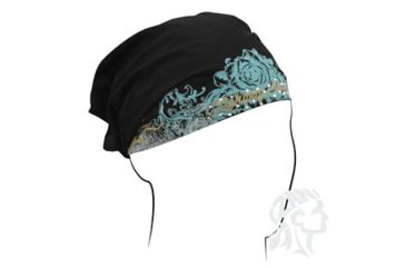 Image of Zan Headgear Headwrap, Cotton, Highway Honey, Metallic Rose HBHH04
