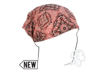 Image of Zan Headgear Headwrap, Cotton, Pink Paisley HBW115