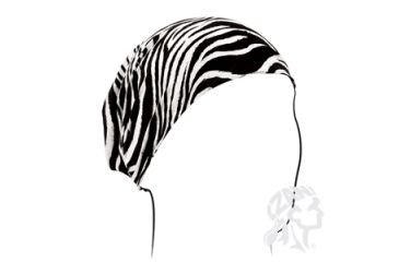 Image of Headwrap, Cotton, Zebra Print, One Size Fits Most
