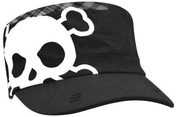 Image of Zan Headgear Highway Honey Series Cap, Skully Plaid CPHH08