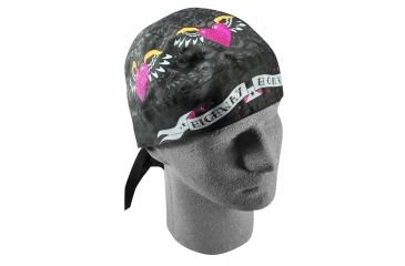 Image of Zan Headgear Highway Honey Series Flydanna Hearts &amp; Wings ZHH17