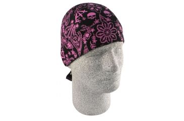 Image of Zan Headgear Highway Honey Series Flydanna Purple Paisley ZHH14