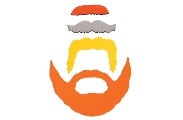 Image of Zan Headgear Modi-Face Mask Accessory Pack, Mustache Pack WNFMV-P01