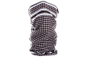 Image of Zan Headgear Motley Fleece Tube, Houndstooth, TF235BW