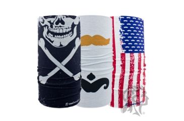 Image of Motley Tube, 3-Pack, Mo Fun, One Size Fits Most