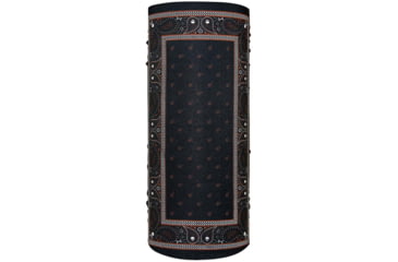 Image of Zan Headgear Motley Tube, Black/orange - T197