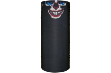 Image of Zan Headgear Polyester Motley Tube, Evil Clown, Polyester, T463