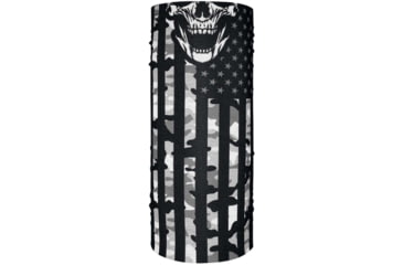 Image of Zan Headgear Polyester Motley Tube, Urban Camo Flag, Polyester, T462