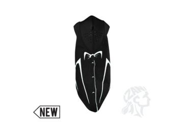 Image of Zan Headgear Neodanna Mask, Cotton-Neoprene, Glow in the Dark, Tux WNEO141G