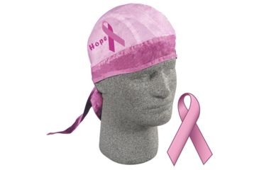 Image of Zan Headgear Pink Ribbon Breast Cancer Hope Flydanna ZBC01