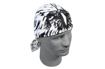 Image of Zan Headgear Road Hog Series Flydanna Airbrushed Eagle ZSG033