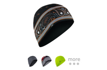 Image of Zan Headgear Sportflex Skull Cap, Black/Orange, Charcoal Heather, Checkered Floral, Lime, Mossy Oak Break-Up Country, Mossy Oak Break-Up Eclipse