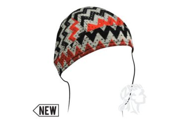 Image of Zan Headgear Vented Flydanna, Polyester Mesh, Zig Zag ZX534