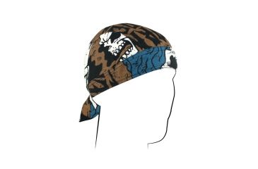 Image of Zan Headgear Welders Cap, Cotton, Squadron, Size 7.50, Multi, One Size Fits Most CPW255L